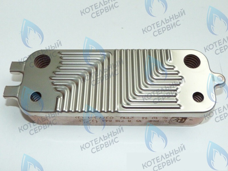 87186446250 Теплообменник вторичный 16 пластин U072-24K BUDERUS в Барнауле