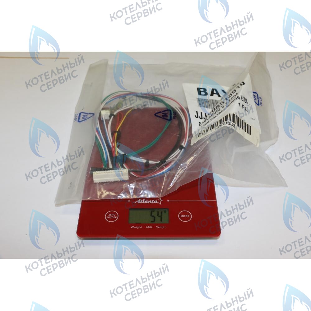 8513910 Проводка электрическая низковольтная (от разъема  платы x5 к модулятору, клеммной колодке, датчику NTC ГВС, реле минимального давления и датчику протока ГВС) BAXI в Барнауле