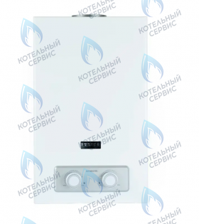 Газовый водонагреватель проточный GENBERG PIEZO 10л, (белый)