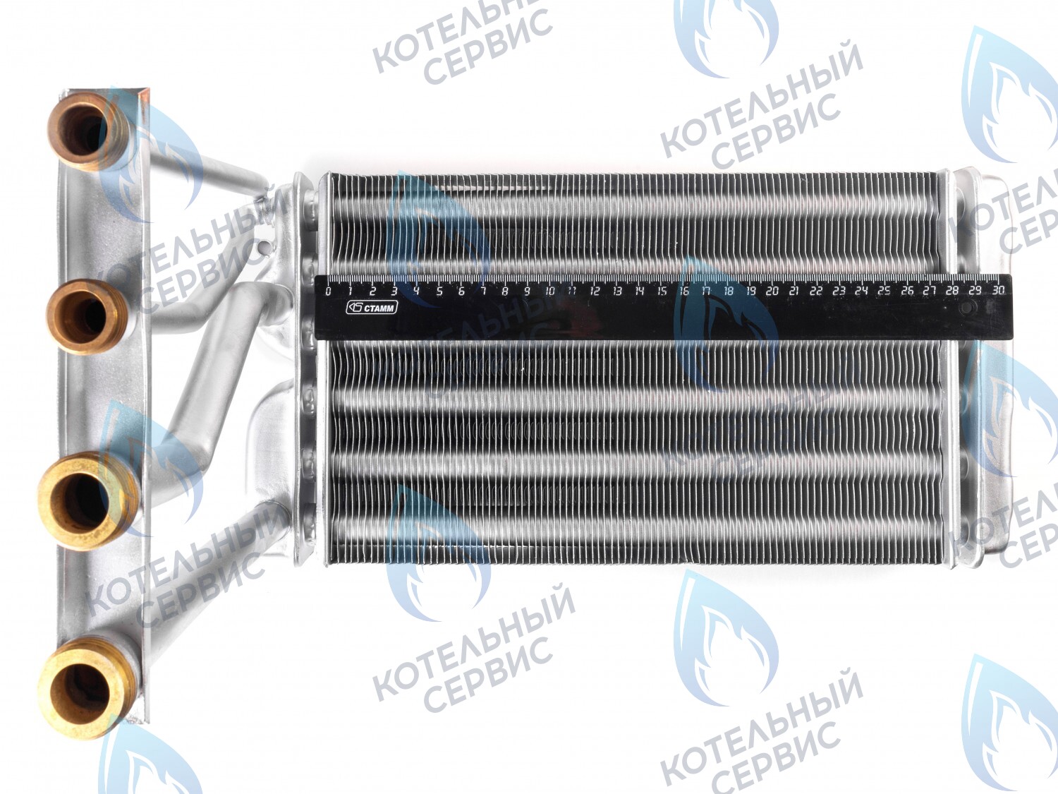 EB031-280-08 Теплообменник битермический Buderus Gaz 4000 W ZWA24-2K(A), Buderus Logamax U052/54 K U042/44  U022/24 K 24кВт (87154065460) в Барнауле