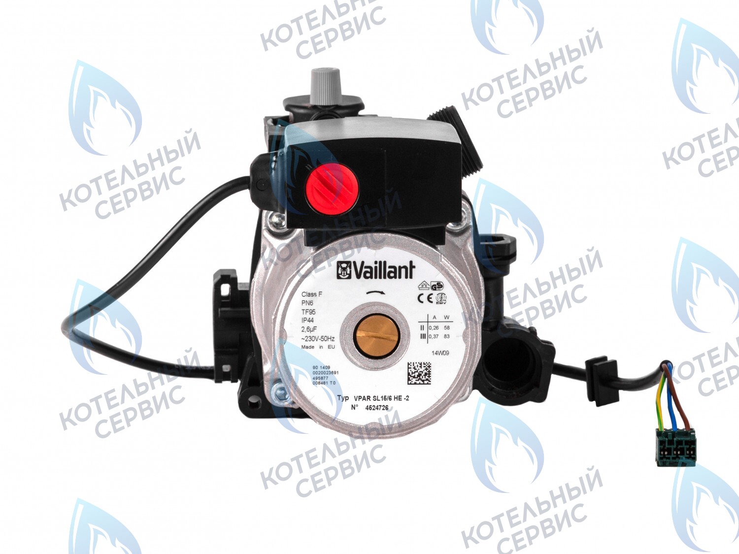 0020020023 Циркуляционный насос (3-проводный кабель) Vaillant ATMO/TURBO TEC PRO/VPAR SL 15/6 HE-2 (по часовой стрелке) (втулка 40мм, колесо 68/21мм) в Барнауле