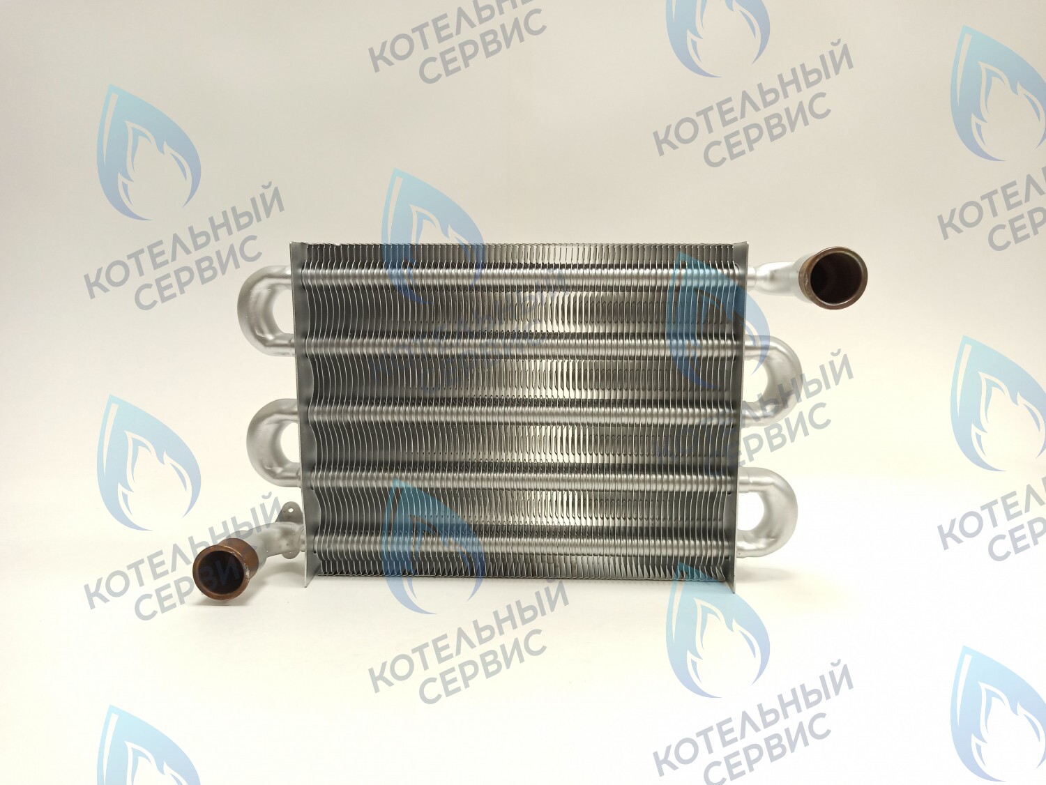 EM044-225F72 Теплообменник первичный 225мм 72 FIN (10кВт/13кВт/16кВт) KoreaStar Bravo K (KS90299039), Alpenhoff Baden (15199039), Ferroli Fortuna Special (NG) (39899039), Royal Thermo MC 11кВт-18кВт (AA07000039) в Барнауле