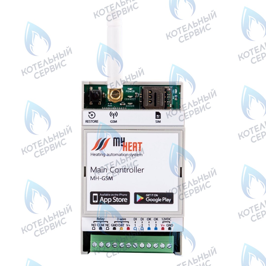 6282 Термостат (контроллер) MyHeat GSM (GSM, DIN) в Барнауле