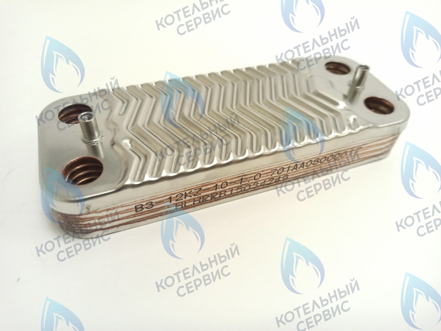 ES190P-148-10R-HR Теплообменник  ГВС вторичный 10 пластин FERROLI, GAZECO, ROC, KOREASTAR в Барнауле