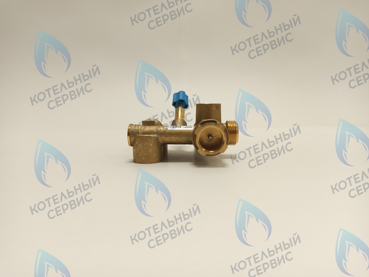 HH002B Трехходовой клапан (латунный) FEDERICA BUGATTI Varme 12-24кВт в Барнауле
