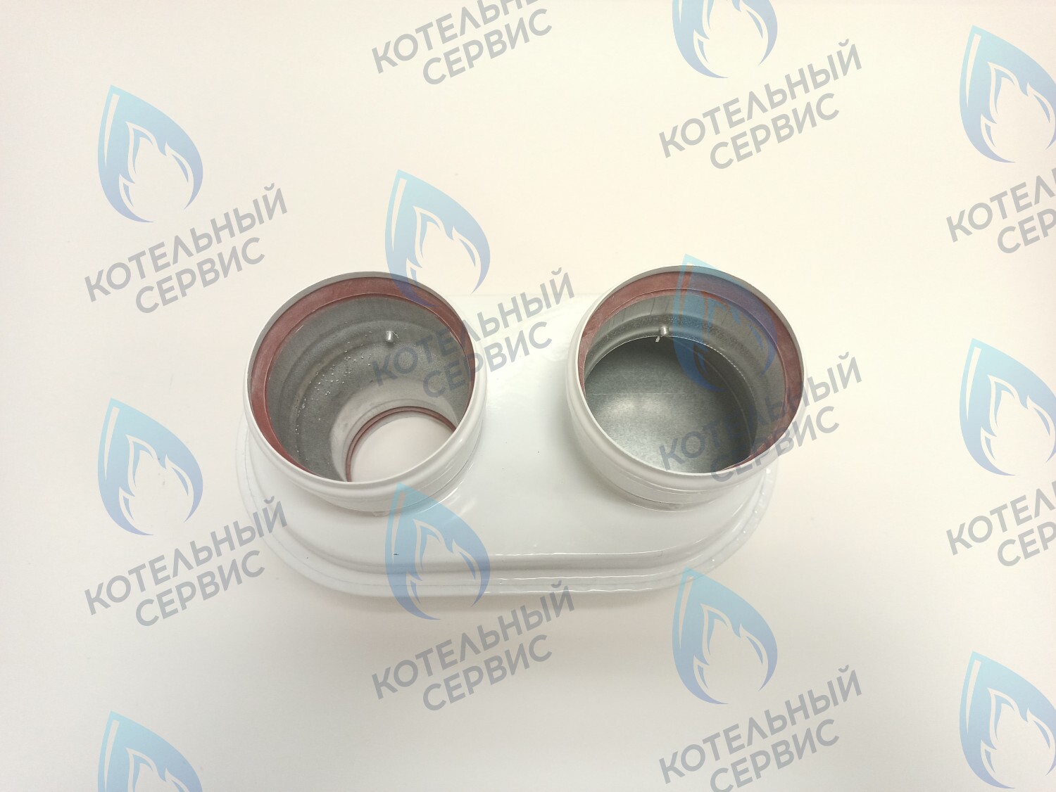 A-03-012 Адаптер для раздельной системы Ф60/100 на 80/80 универсальный (A-03-012) в Барнауле