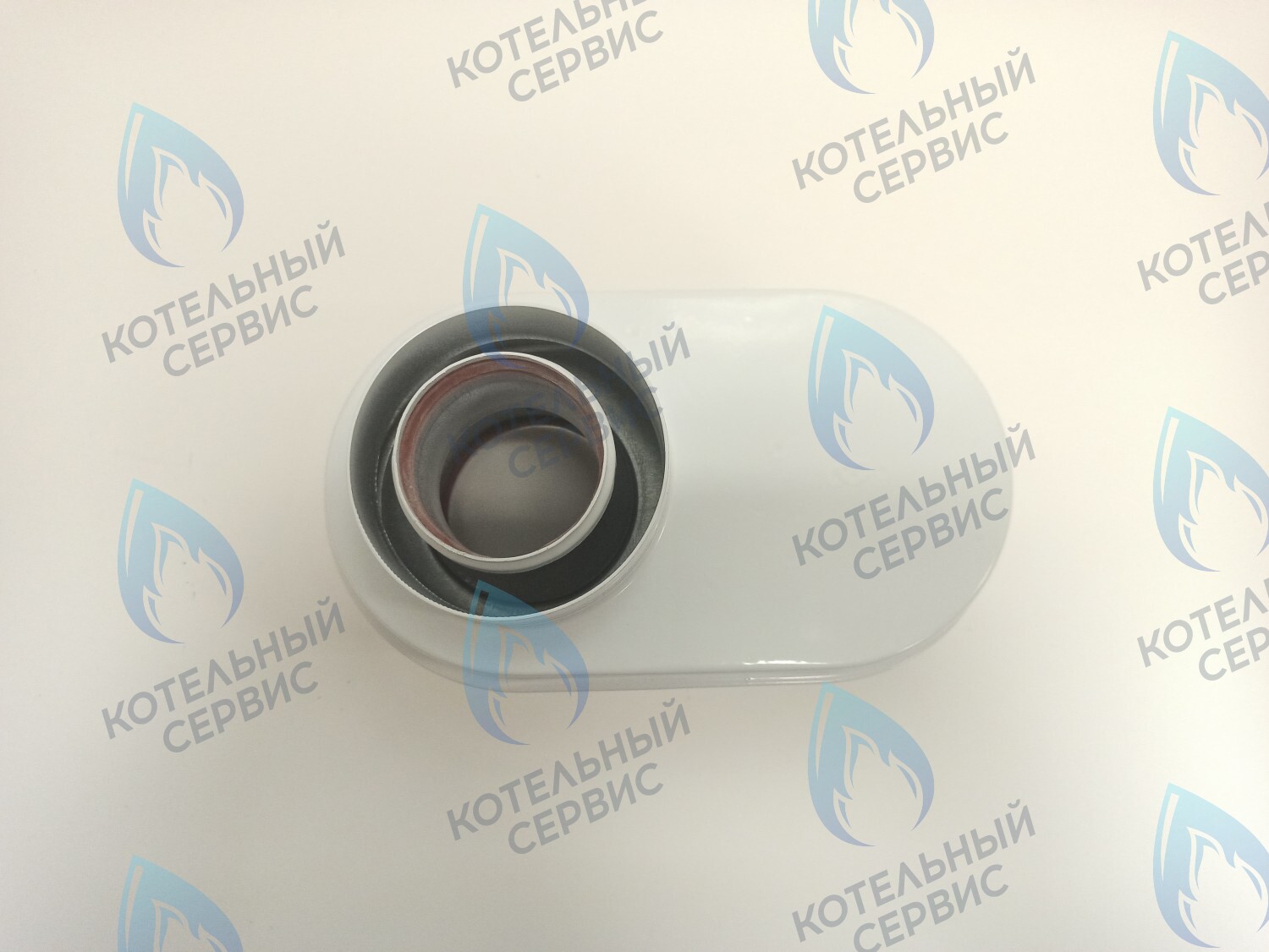 A-03-012 Адаптер для раздельной системы Ф60/100 на 80/80 универсальный (A-03-012) в Барнауле