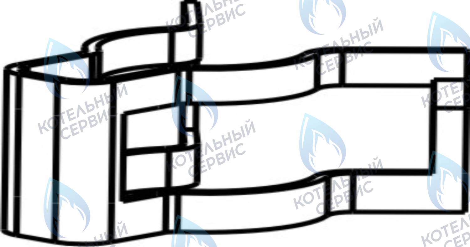 3010923 Крепежный хомут для подводящего/обратного трубопровода CELTIC-DS PLATINUM (все модели) (3010923) в Барнауле
