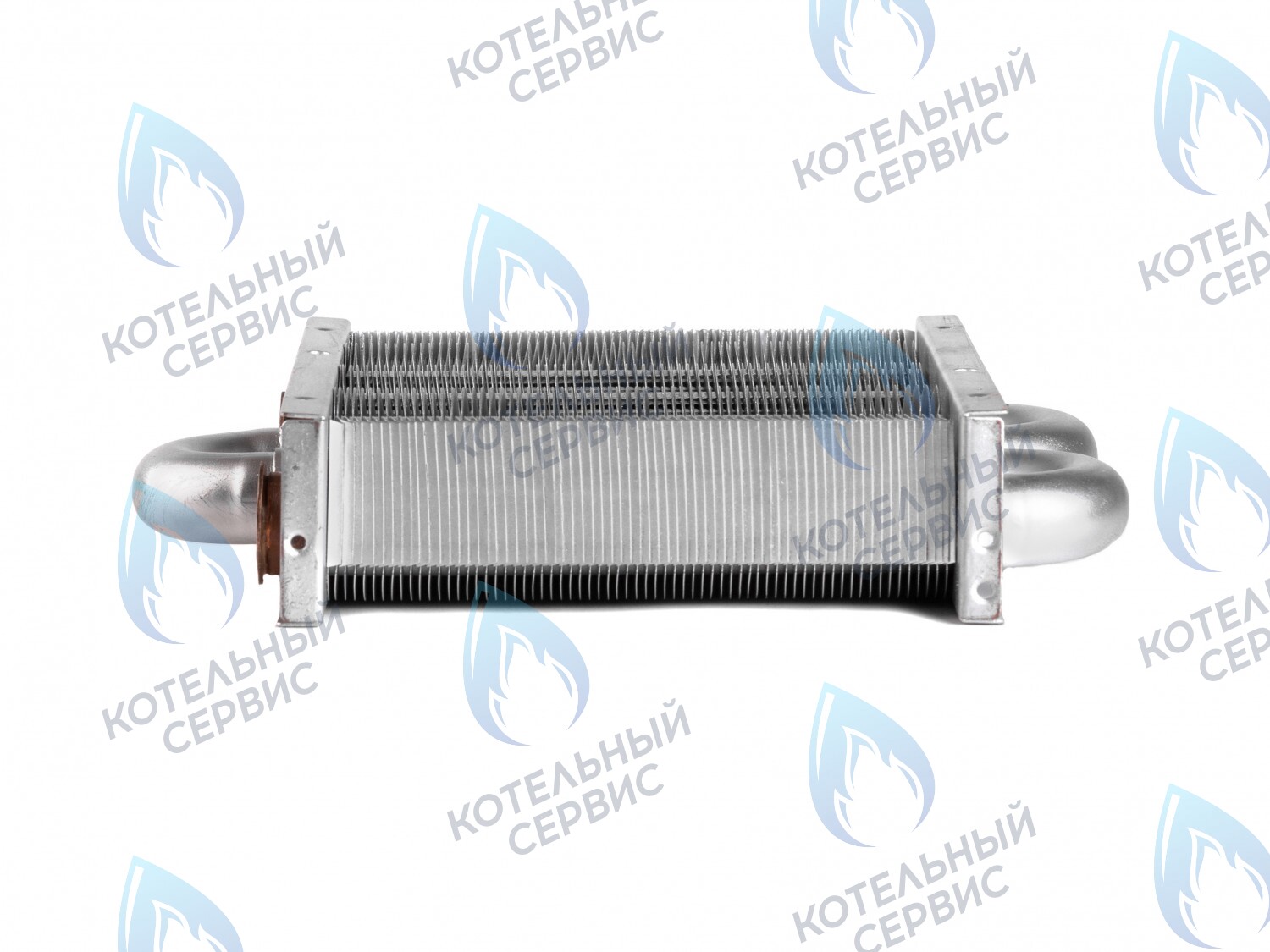 EM021-142 Теплообменник первичный основной (без фитингов) 142мм 67 FIN (100 HSG/ICH/MSC) DAEWOO (3318111100, 3318111120) в Барнауле