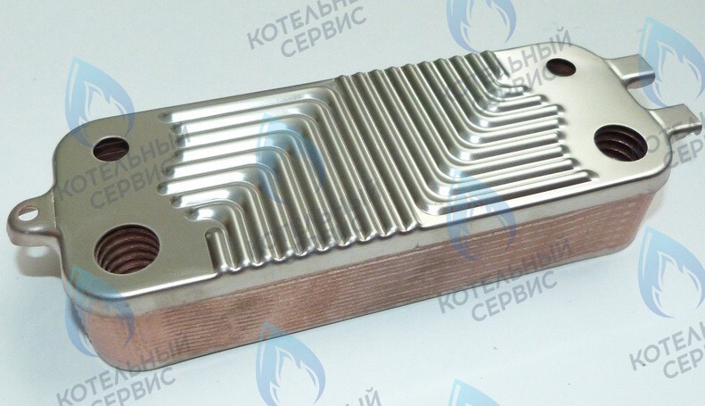 87186446250 Теплообменник вторичный ГВС 16 пластин BOSCH WBN6000/2000 24C в Барнауле