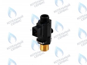 Датчик протока с подпиткой (G) 4365669  BAXI (005663770), ALPHATHERM (6FLUSSOS02,95000690), UNICAL (95000690), RODA (95000690), ELECTROLUX (BI1592 109), FEDERICA BUGATTI (BI1592 109)