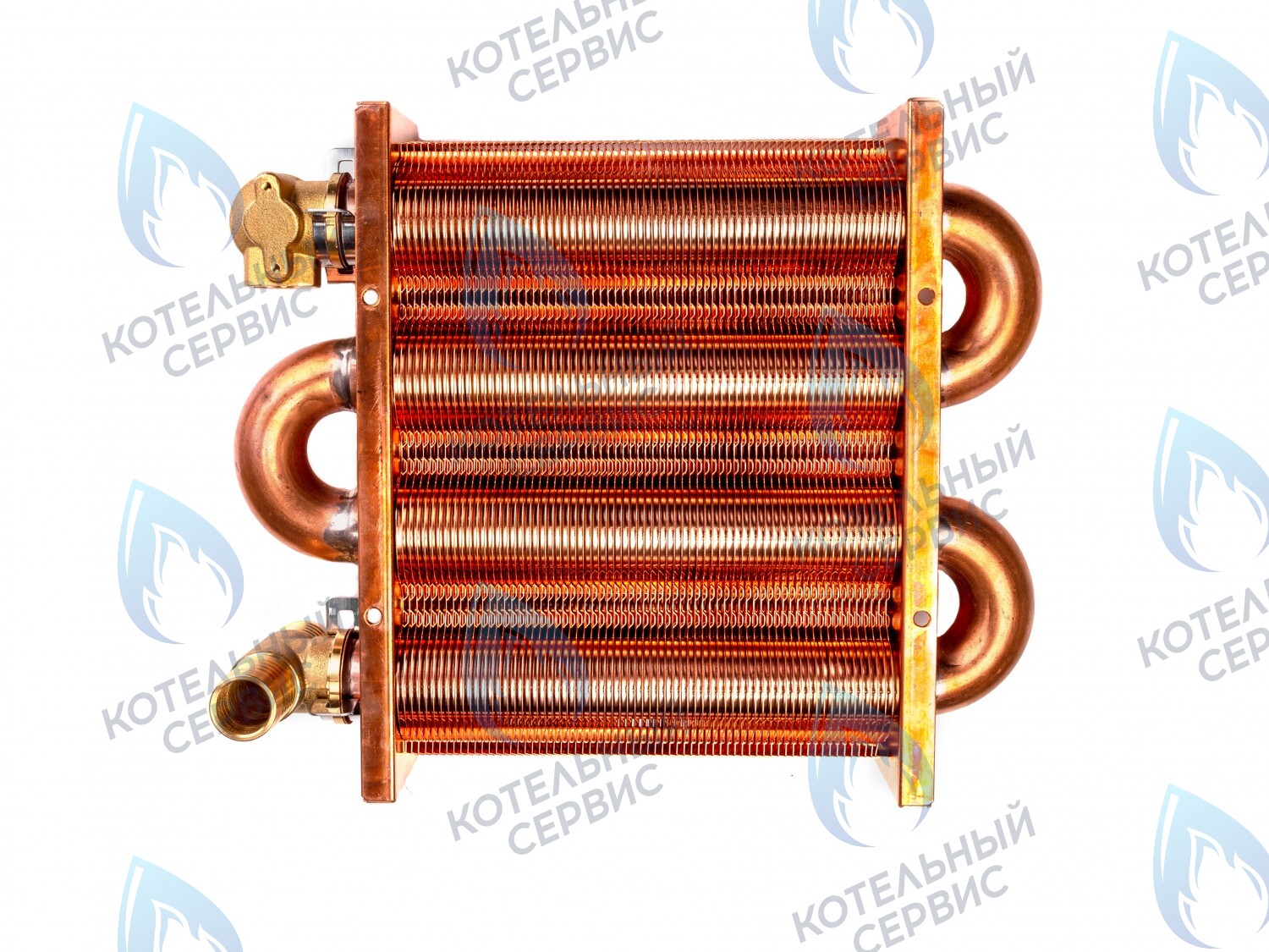 3318111100 Теплообменник первичный (основной) 142мм 67 FIN (100 HSG/ICH/MSC) DAEWOO в Барнауле