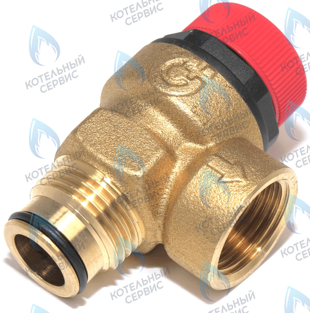 255000001 КЛАПАН ПРЕДОХРАНИТЕЛЬНЫЙ 3 БАР TIME MAX (SAFETY 3 BAR VALVE) ITALTHERM в Барнауле