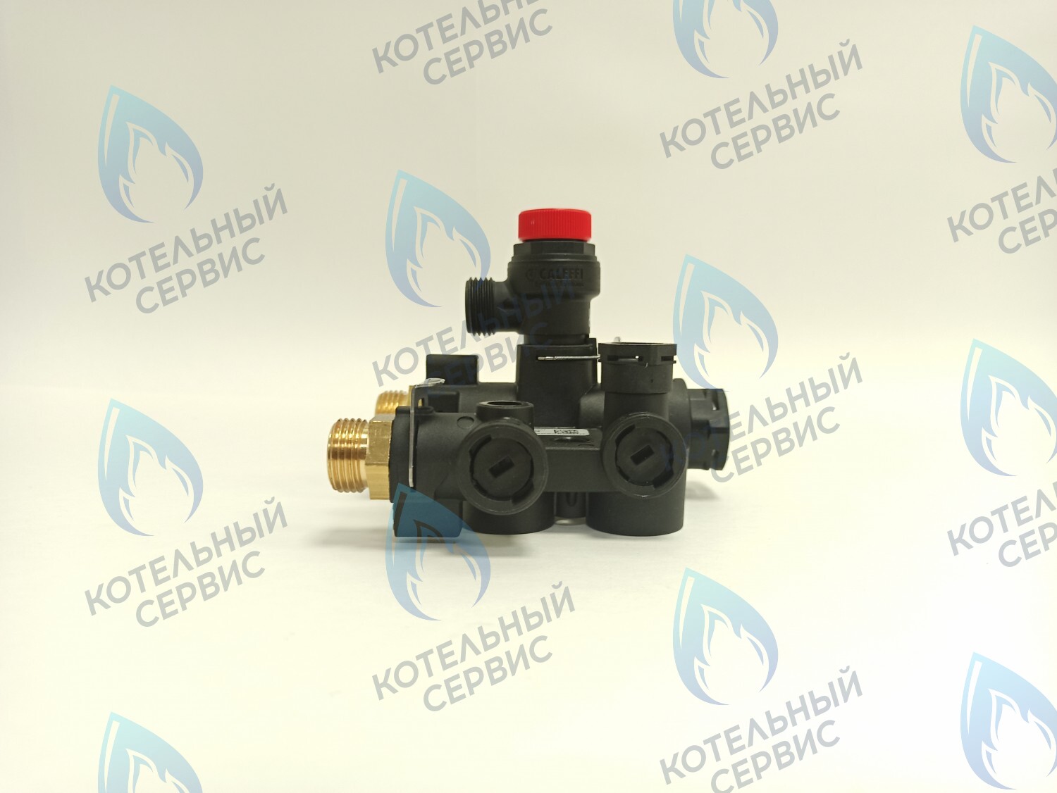 NUM00007 Гидроблок (левый) с картриджем трехходового крана (пластиковый) LIGHT 12кВт-24кВт, VARME 12кВт-18кВт (HH005B) FEDERICA BUGATTI в Барнауле