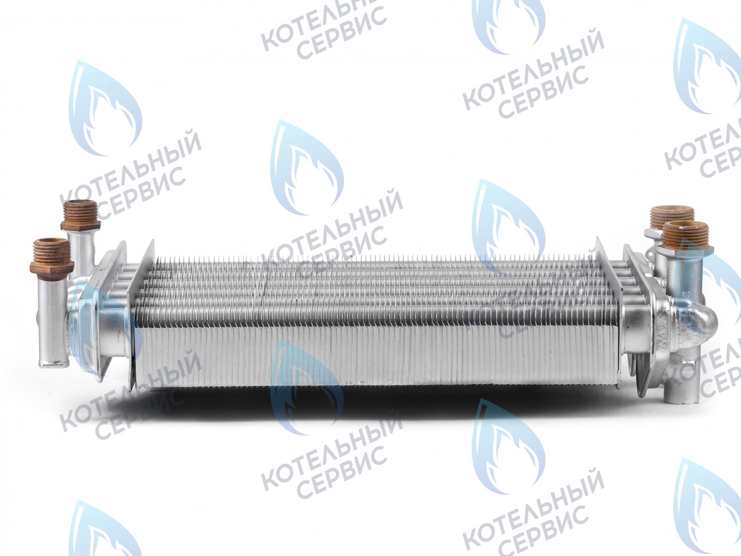 EB002-270 Битермический теплообменник 270мм ARISTON TX/T2 998619 (с двумя отверстиями под датчики температуры) в Барнауле