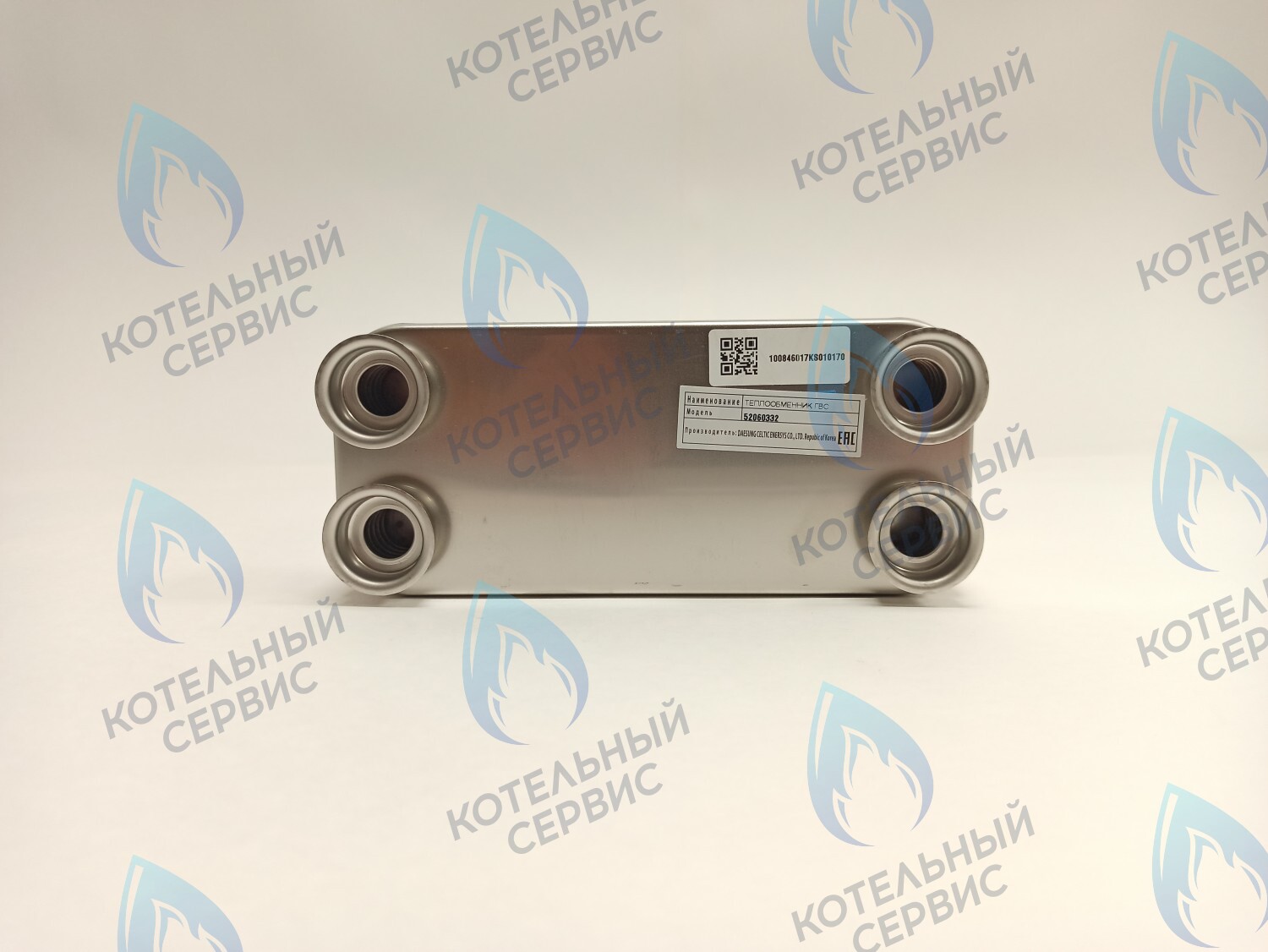 52060332 Теплообменник вторичный (ГВС) A24, D24 DAESUNG в Барнауле
