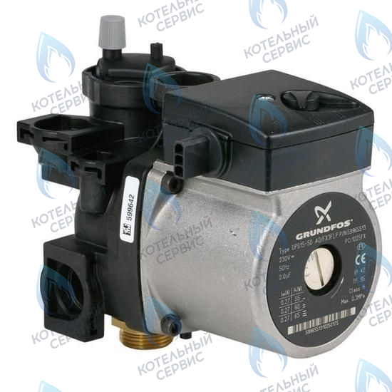 39818450 Насос циркуляционный GRUNDFOS 15-50  (39404220) FERROLI (может стоять насос WILO!) в Барнауле