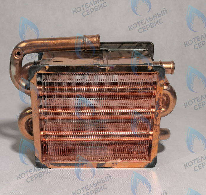 440017018 Теплообменник отопления RINNAI KMF 107/137 (K 12/16кВт) в Барнауле