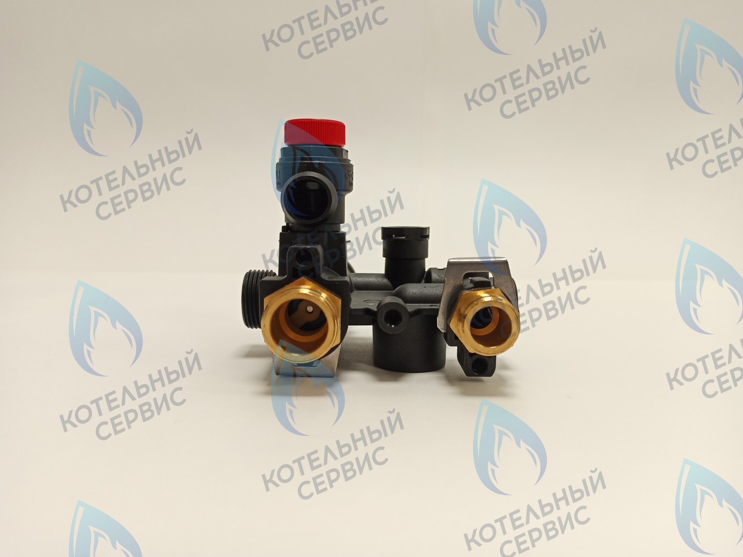 HH005B Часть гидрогруппы отопления подающая (пластик) Light 12кВт-18кВт-24кВт FEDERICA BUGATTI в Барнауле