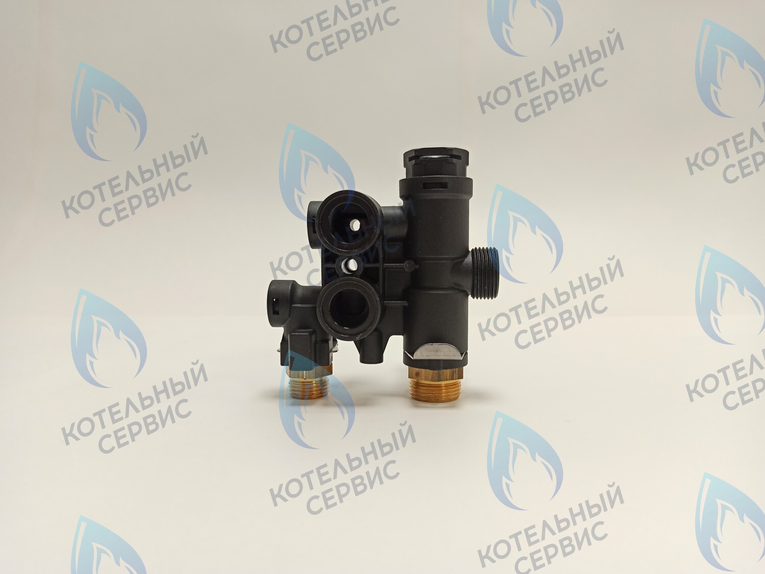 HH005B Часть гидрогруппы отопления подающая (пластик) Light 12кВт-18кВт-24кВт FEDERICA BUGATTI в Барнауле