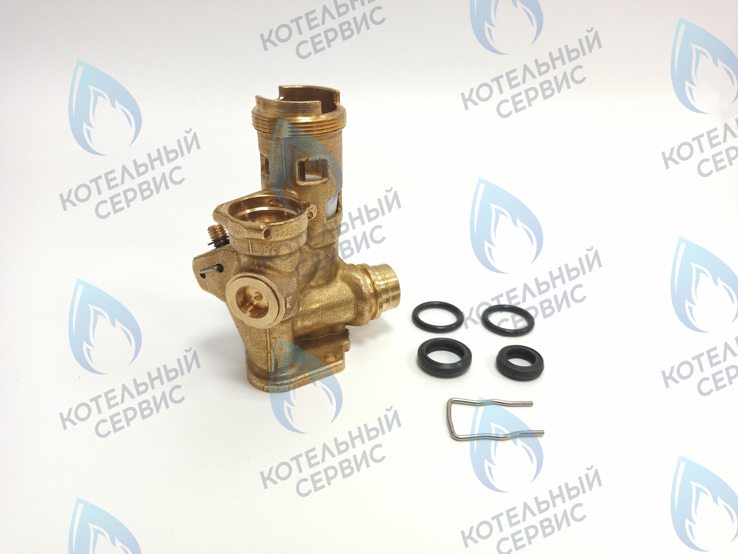 GGT005-MT-02 Трехходовой клапан Protherm Vaillant (178978) без мотора латунь (без крышки) в Барнауле