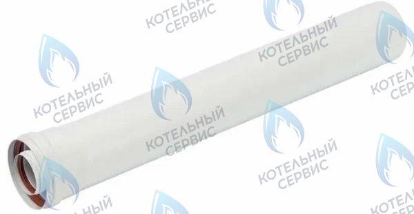 Y-002(A/SR) Удлинитель коаксиального дымохода 60/100 1,00м DR thermo в Барнауле