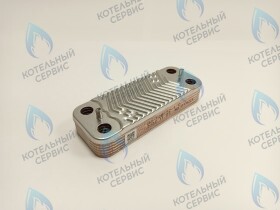 Теплообменник вторичный (ГВС) 24кВт RE OASIS