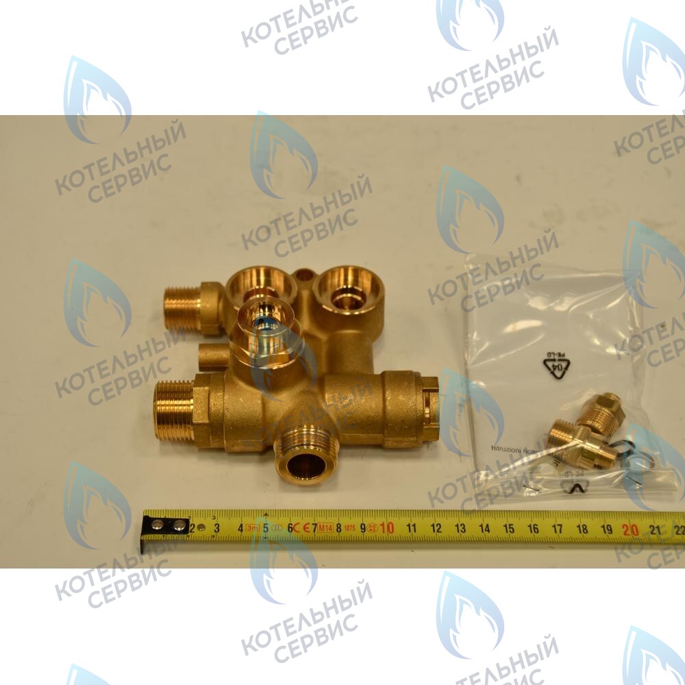 5687140 клапан 3-ходовой  в сборе BAXI в Барнауле