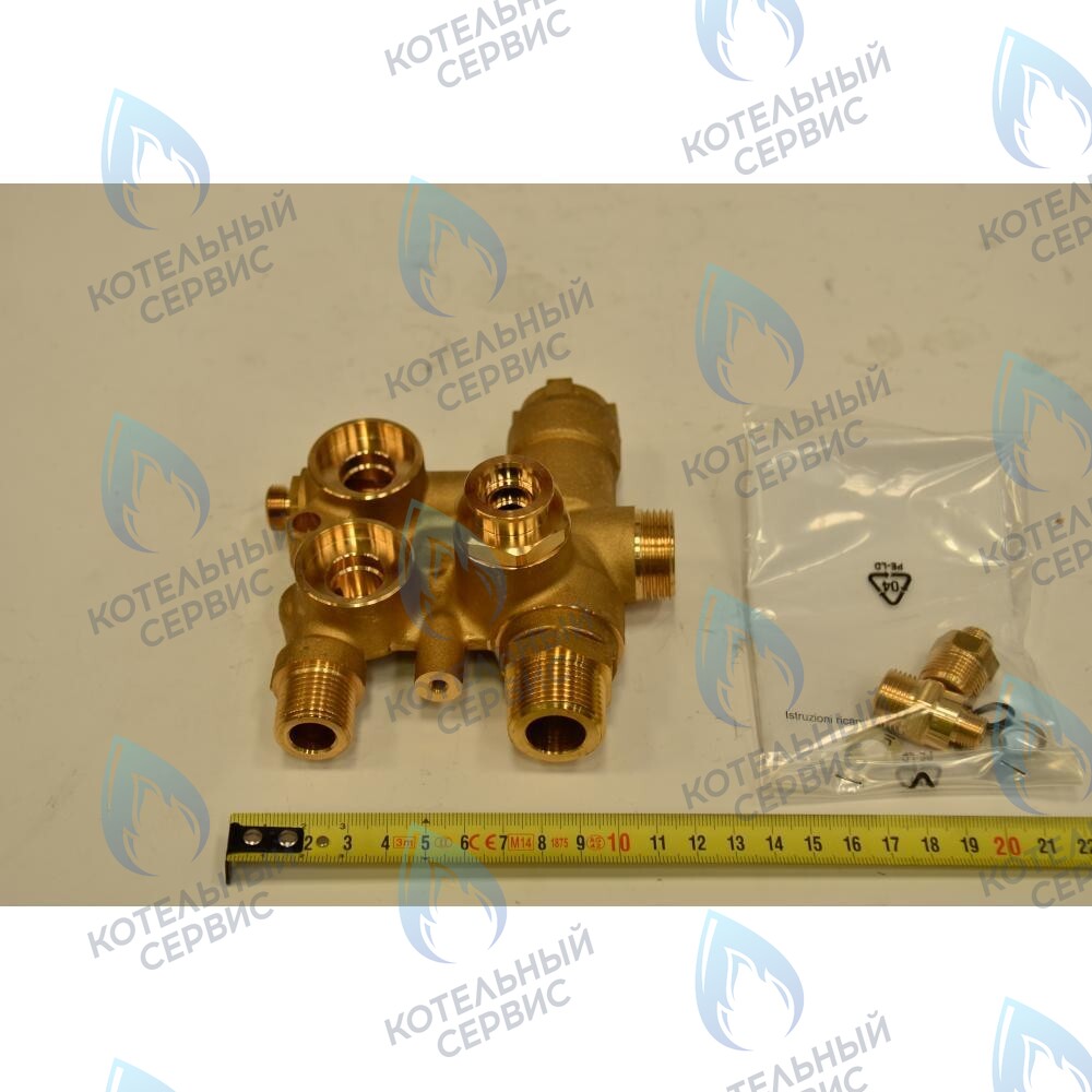 711107500 клапан 3-ходовой  в сборе BAXI в Барнауле