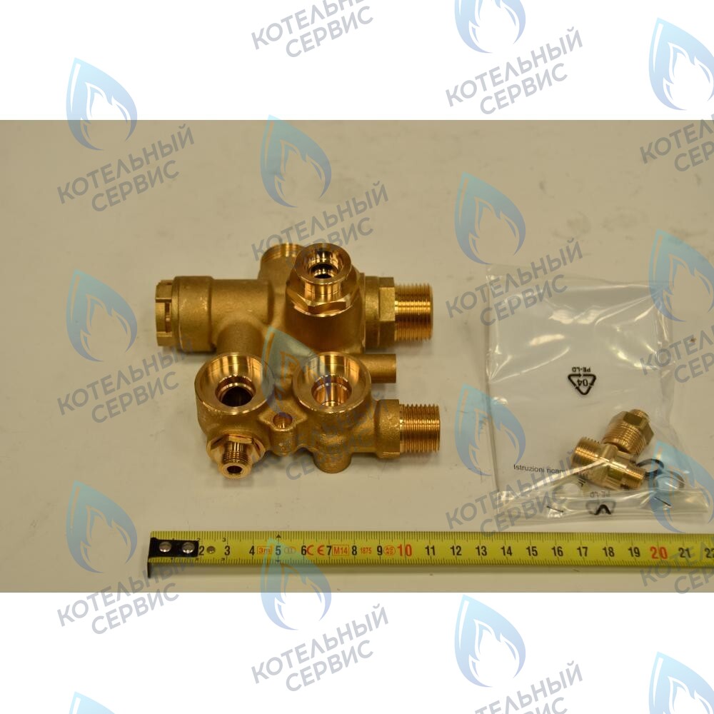 711107500 клапан 3-ходовой  в сборе BAXI в Барнауле