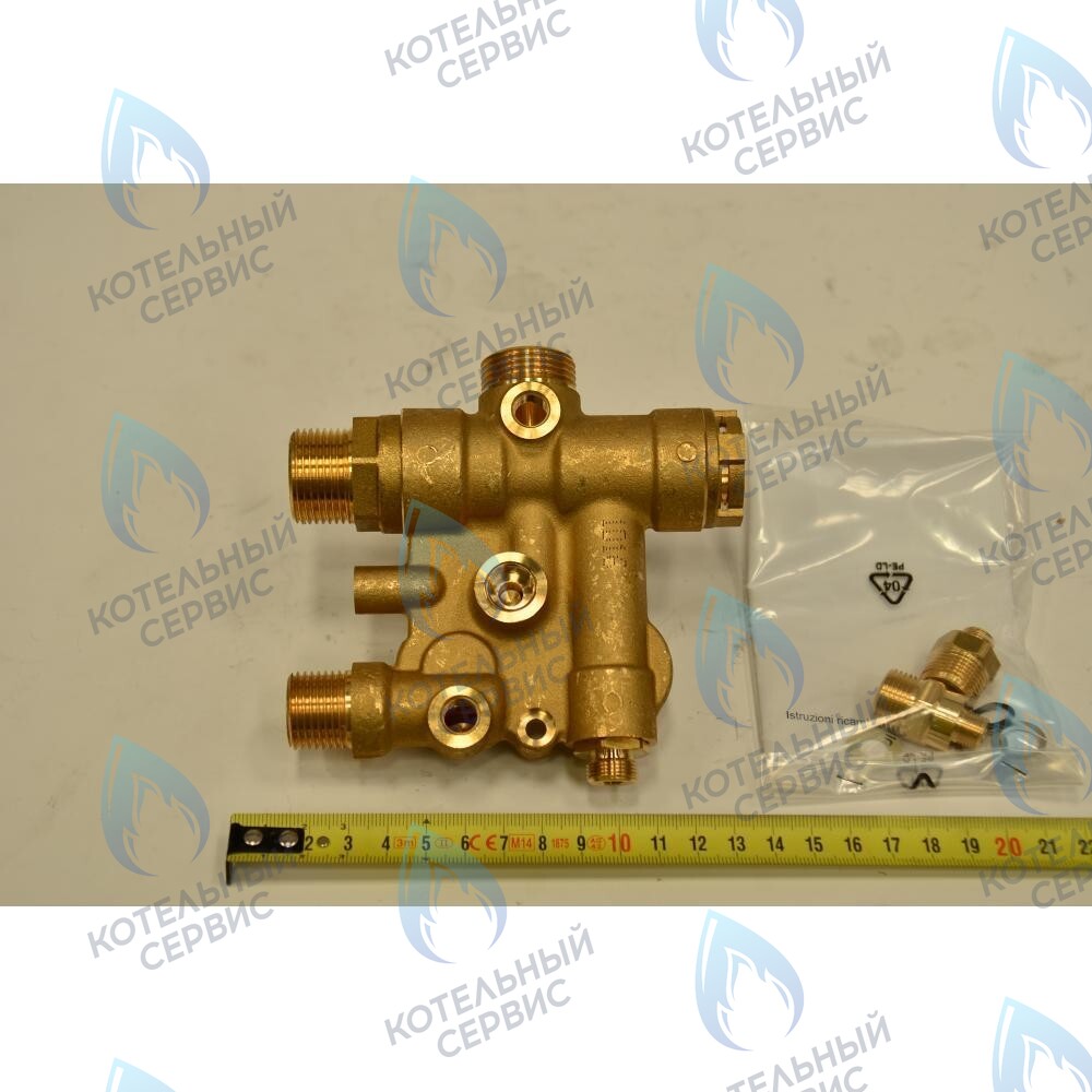 711107500 клапан 3-ходовой  в сборе BAXI в Барнауле