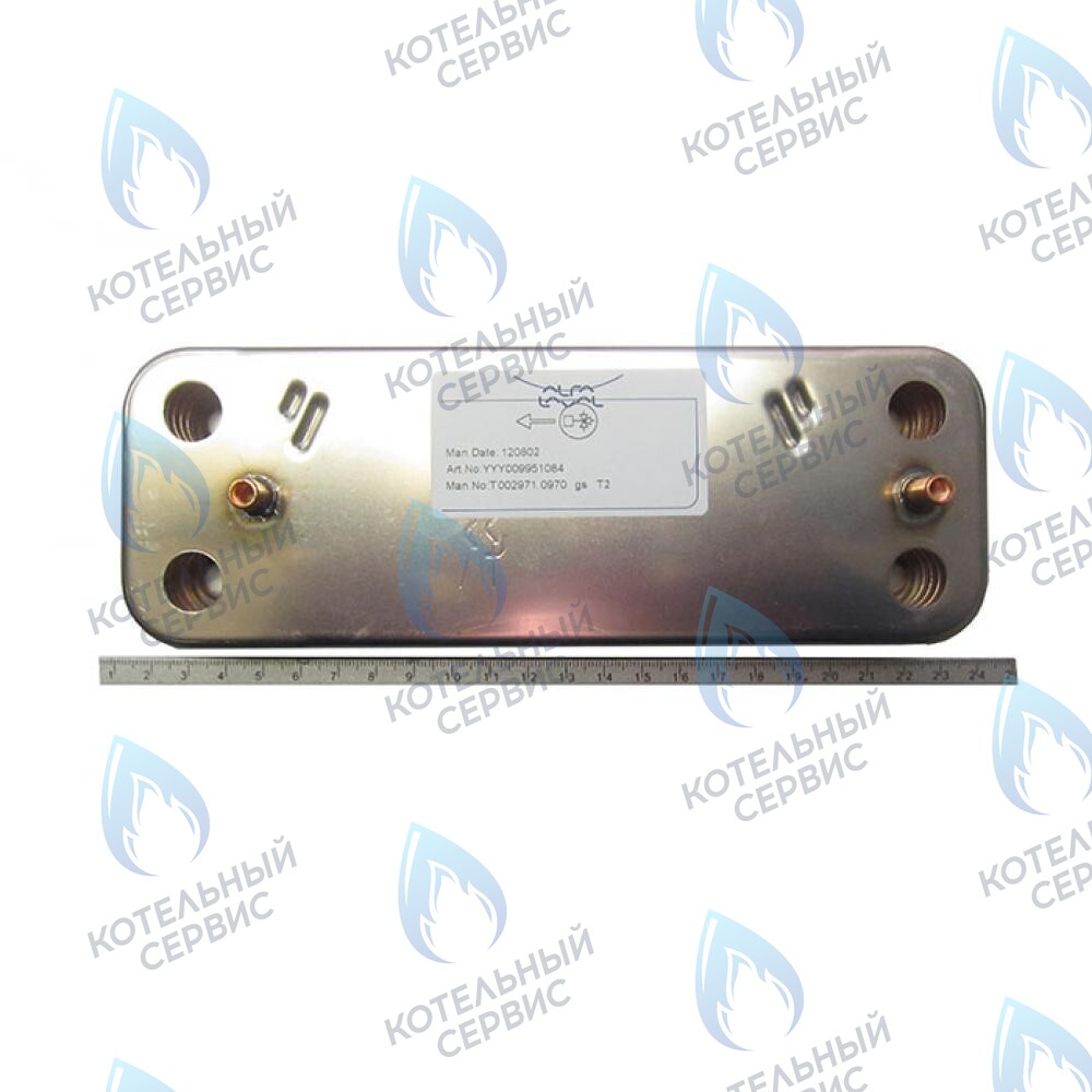 5653650 теплообменник  вторичный  пластинчатый BAXI в Барнауле