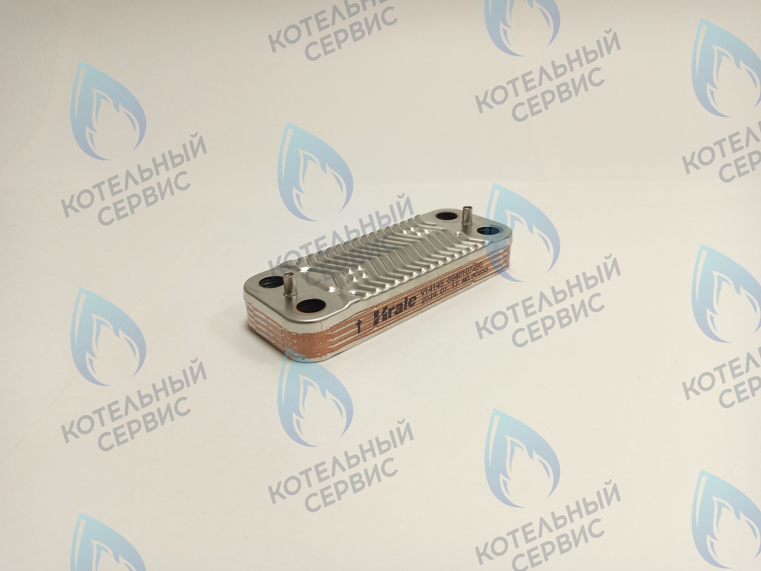 0040107280 Теплообменник вторичный (10 пластин) Urban 10кВт-18кВт HAIER в Барнауле