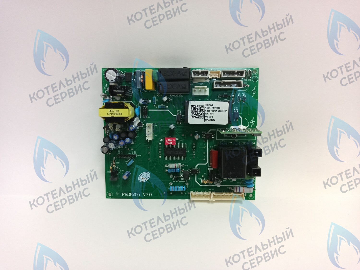 CB019 Плата управления PR08205 V3.0 DBM32B Ferroli Diva C/F 13-37 (36509332, 39848722) в Барнауле
