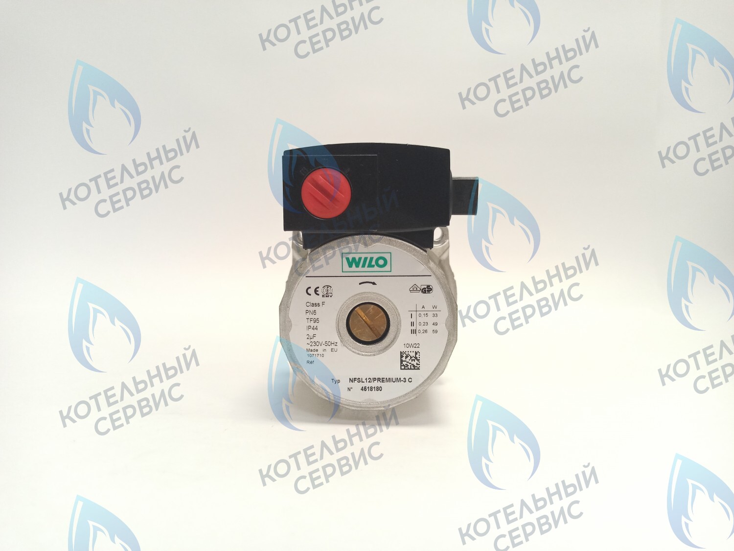 PH-W21CW41-WL59-Комп Двигатель насоса (без улитки) (12/4.1, 15/4.1) WILO 59w NFSL 15/4.1  (21мм по часовой) в Барнауле