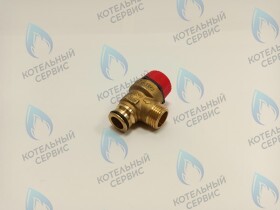 Клапан сбросной предохранительный 300кПа 1/2&quot; (Protherm Пантера Леопард V17 0020035129, BAXI ECO FOUR, GAZLUX, GAZECO, HEC)