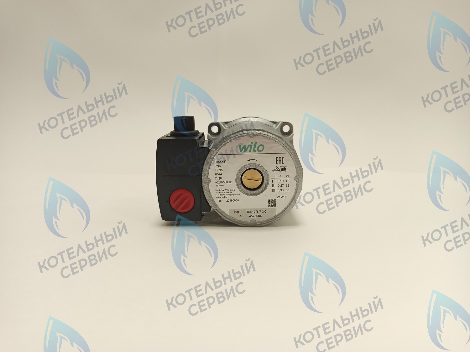 PH-W21CCW67-WC83BB Двигатель насоса (против часовой стрелки) 12/6.7 BOSCH WBN2000/WBN6000, BUDERUS U072 35 кВт (87186450600) (аналог WILO TSL 12/6.7-3c) в Барнауле