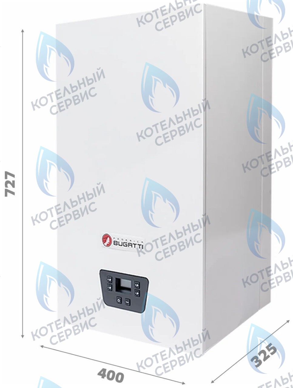  Настенный газовый котел Federica Bugatti TECH (двухконтурный) в Барнауле