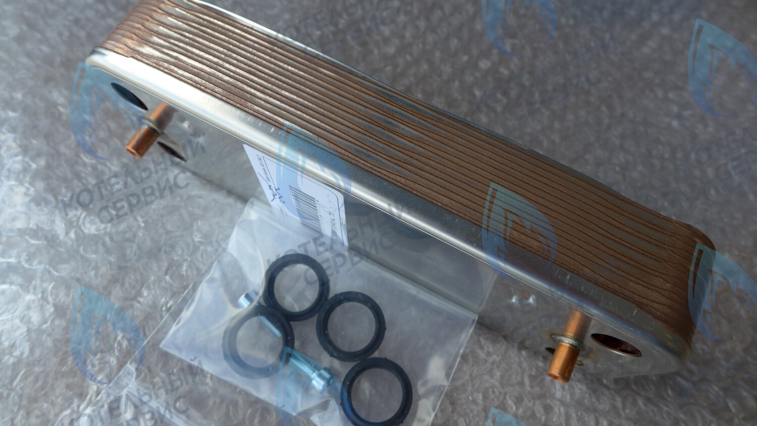 6SCAMPIA08 Теплообменник ГВС 14 пластин (комплект с прокладками и винтами) Fondital MINORCA PLUS CTFS-CTN 24 CU в Барнауле