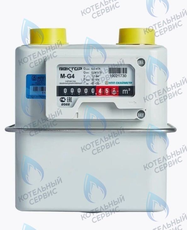  Счетчик газа левый G1 1/4 Вектор-М G4 в Барнауле