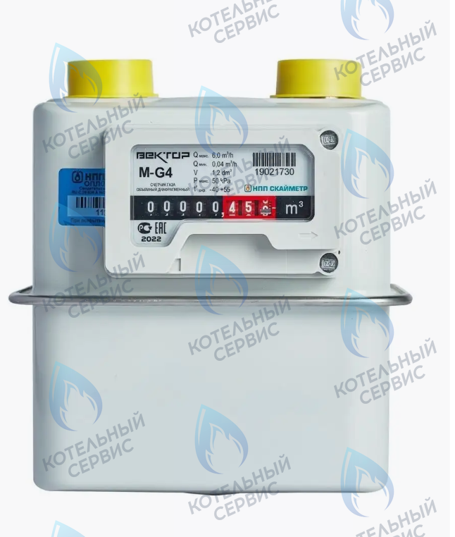  Счетчик газа правый G1 1/4 Вектор-М G4 в Барнауле