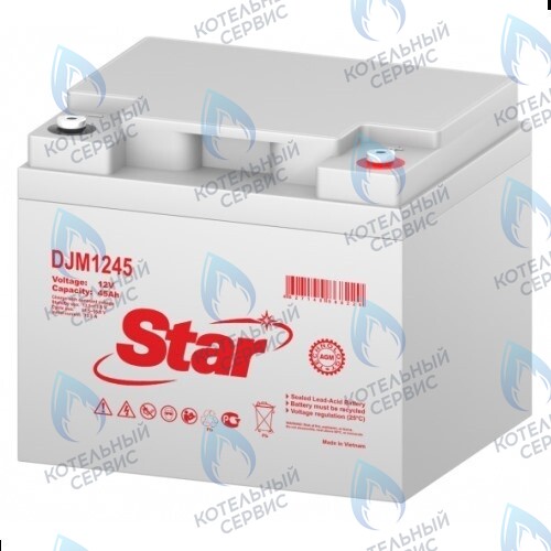 DJM1245 Аккумулятор STAR 12В 45А в Барнауле
