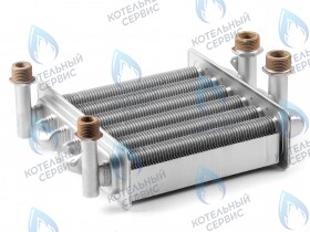 Теплообменник битермический (два контура) 21кВт DOMIproject FERROLI