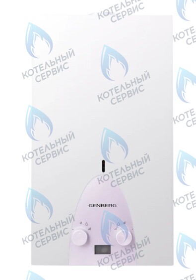 311.01 Водонагреватель проточный газовый (белый) Люкс 11л GENBERG в Барнауле