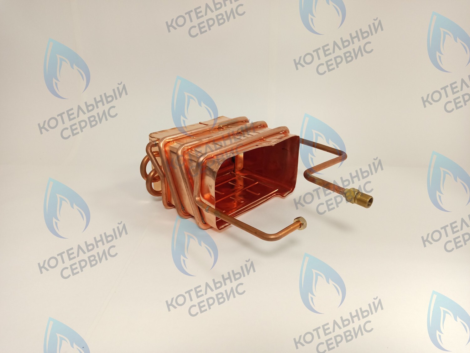 GHE01 Медный теплообменник для газовой колонки Genberg Премиум в Барнауле