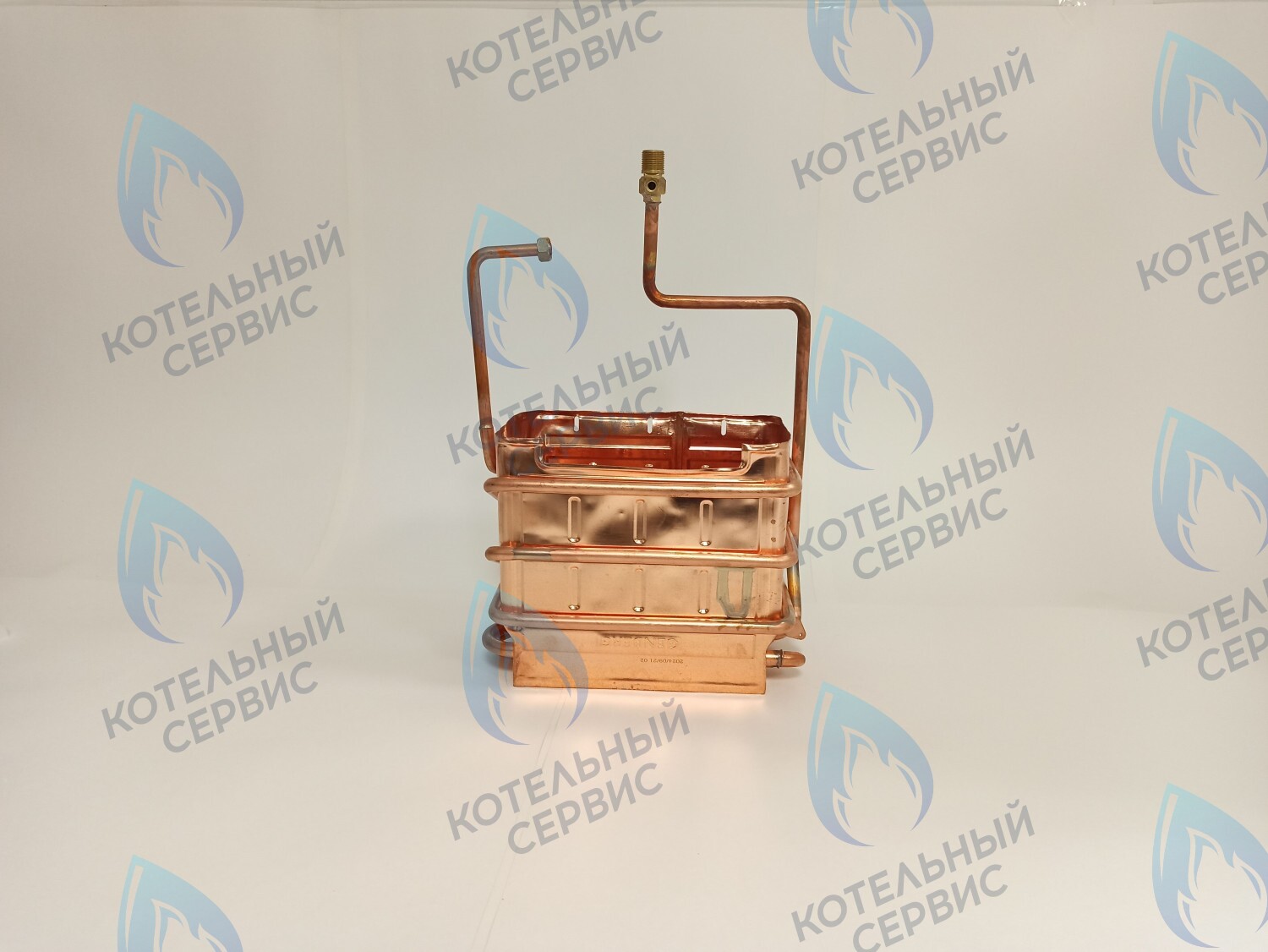 GHE01 Медный теплообменник для газовой колонки Genberg Премиум в Барнауле