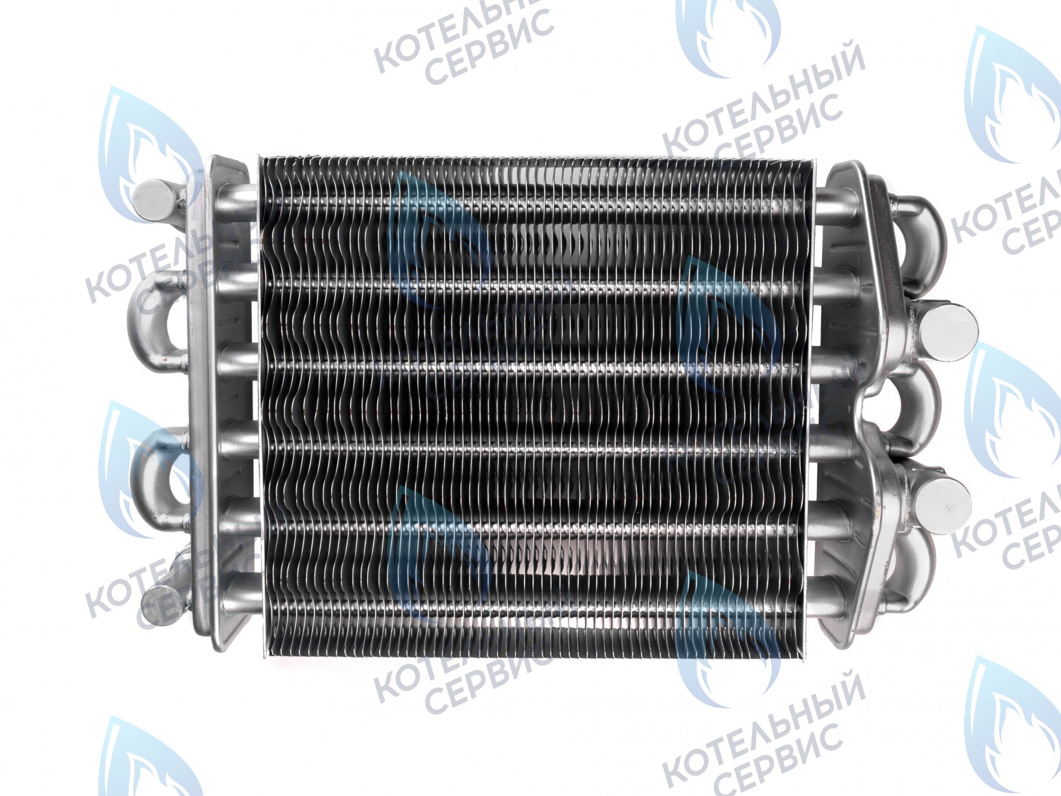 02-4011 Теплообменник битермический 198мм GAZECO 18-T1/C1 (с 05.2016) в Барнауле