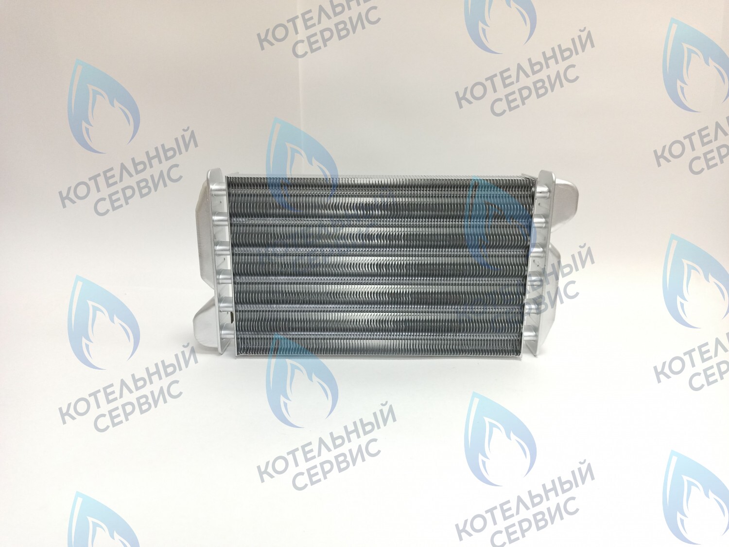 EM001-295 Теплообменник первичный основной 295мм (с клипсой датчика перегрева) подходит для  Baxi Eco 3, Luna 3, Luna Comfort 240 i-Fi 620860/5681190, Westen Star Digit 240 i-Fi, Hi-Therm OPTIMUS 36кВт в Барнауле