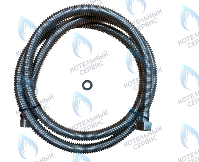  Подводка сильфонная газовая 1/2" Г/Ш 2,0м АКВАЛЮКС в Барнауле