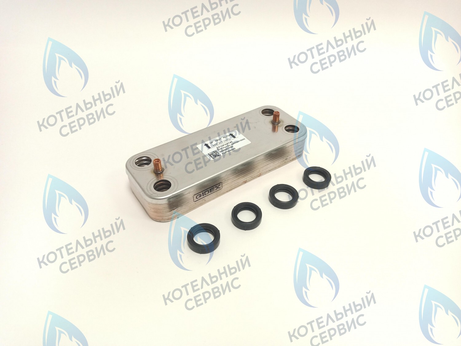 65116314 Теплообменник ГВС (вторичный) 12 пластин ARISTON в Барнауле